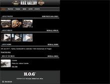 Tablet Screenshot of hogeuropegallery.com